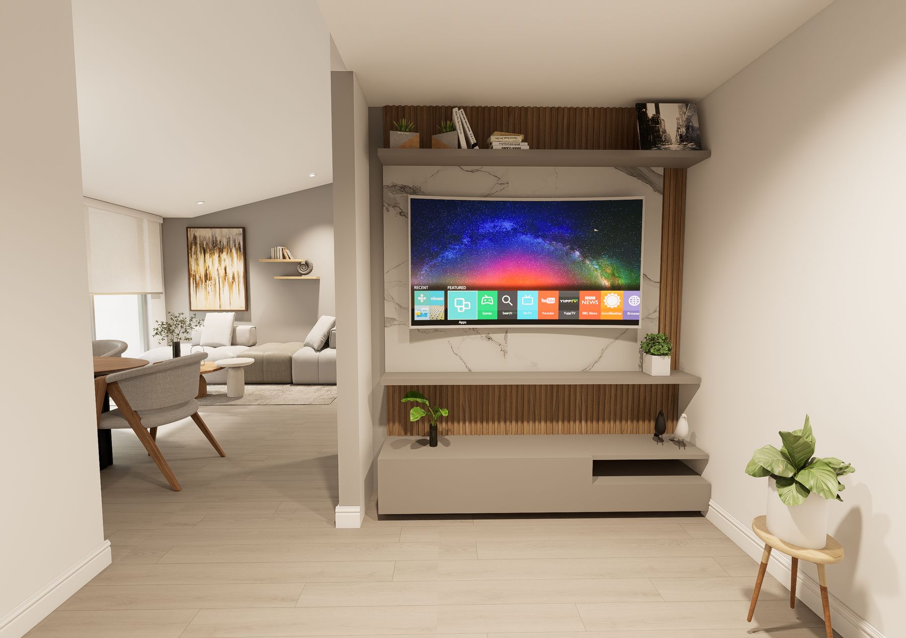 Apto Huertas render 5