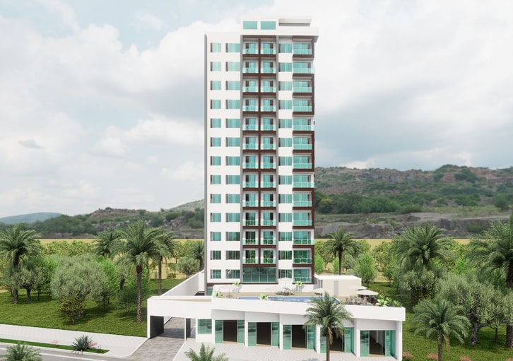 Edificio Montechello, edificio residencial en Fusagasugá, render 2