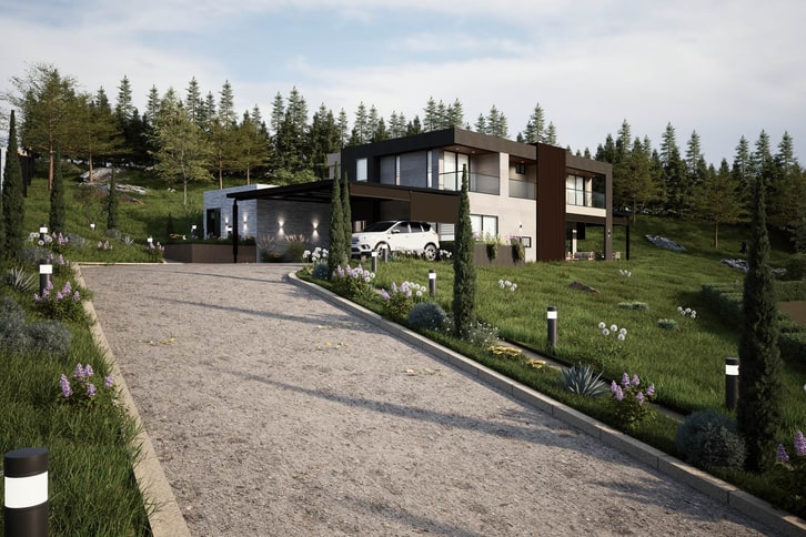Casa Raúl Prada, casa campestre en Sutatausa, render 6