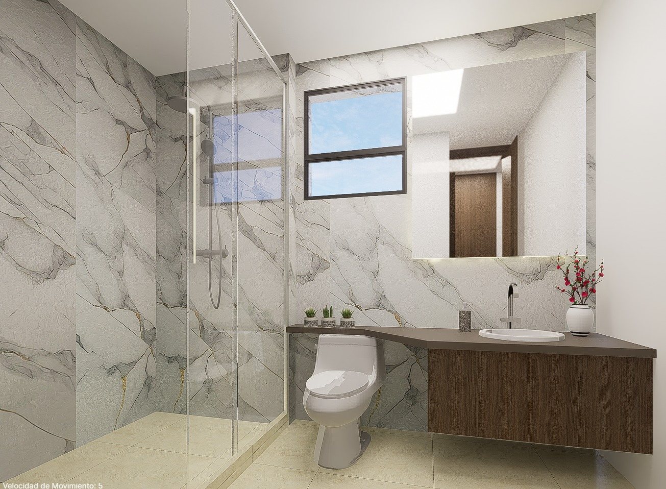 Baño con ducha